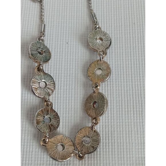 Light Pink Round Rhinestone Encrusted Beads Serpentine Chain Adjustable Bracelet - Picture 5 of 9